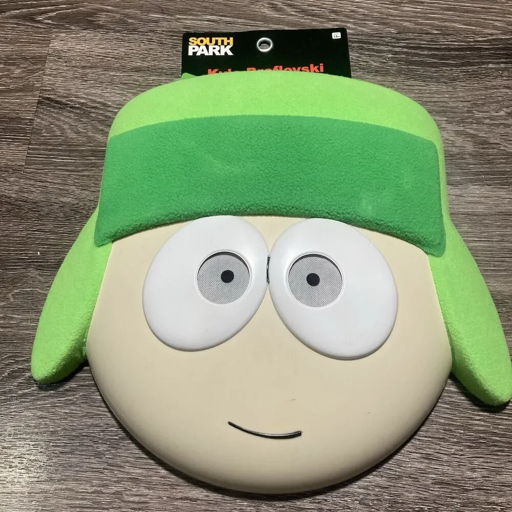 Spirit Halloween South Park Kyle Half Mask Adult One Size New - Picture 2 of 6